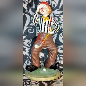 Vintage Venutti Collectable Clown Golfer Figure    4/24